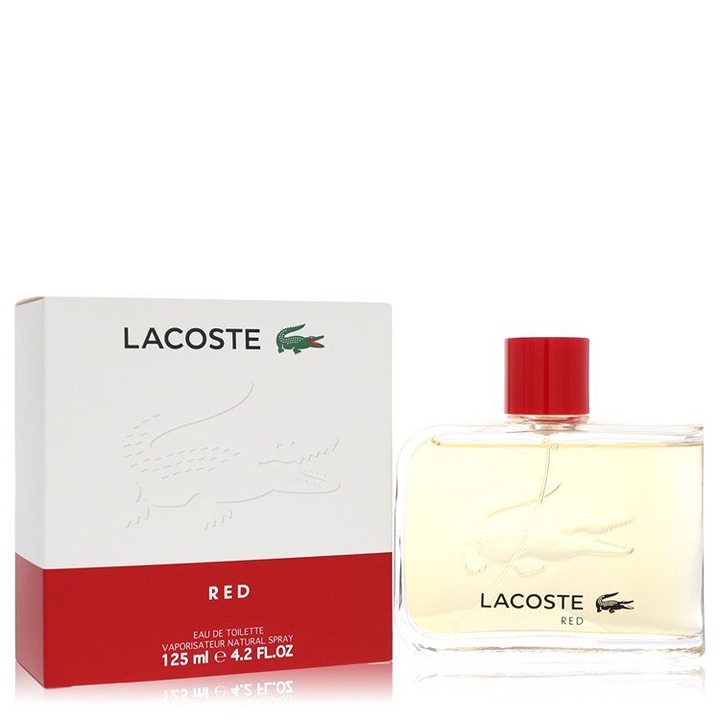 Lacoste Red Style In Play by Lacoste Eau De Toilette Spray 4.2 oz