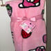 Hello kitty strawberry faux throw