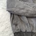 Vintage 90’s Gray Denim Bomber Jacket Lined Mens Small
