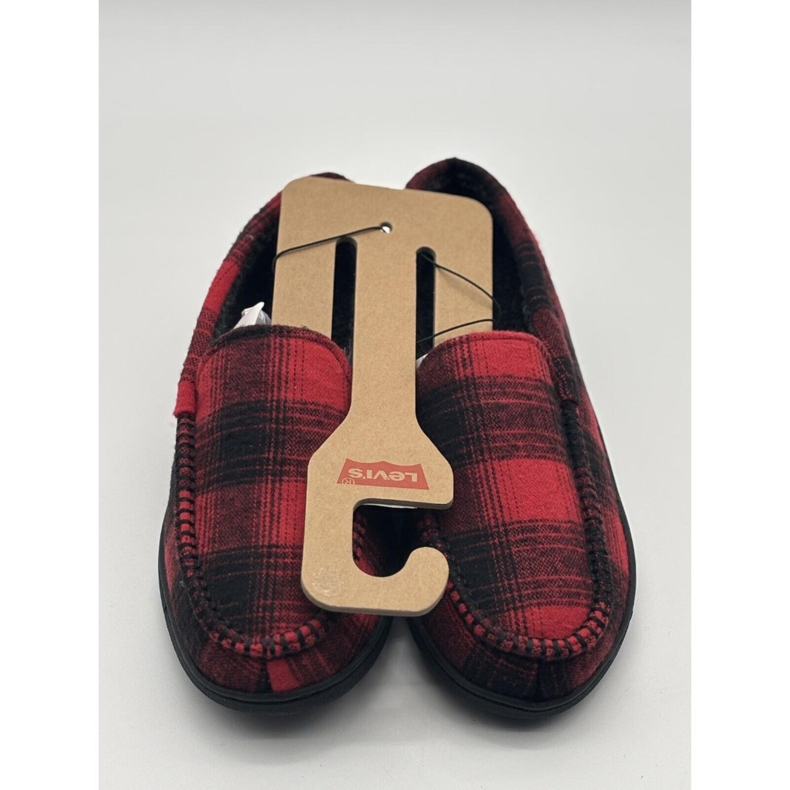Levi's Mens Fields Buffalo Flannel Comfort Venetian Indoor/Outdoor Slipper Sz L
