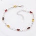 Natural Topaz Peridot Amethyst Bracelet
