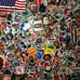 200 Stickers NEW (Vinyl Skateboard Laptop Luggage Decals Sticker) Supreme Stussy