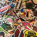 200 Stickers NEW (Vinyl Skateboard Laptop Luggage Decals Sticker) Supreme Stussy