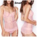 victoria secret garter slip panty set Sm