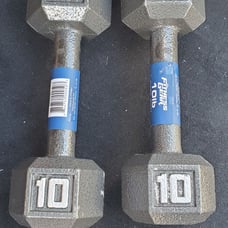 Fitness Gear Cast Iron Dumbbells 10lbs