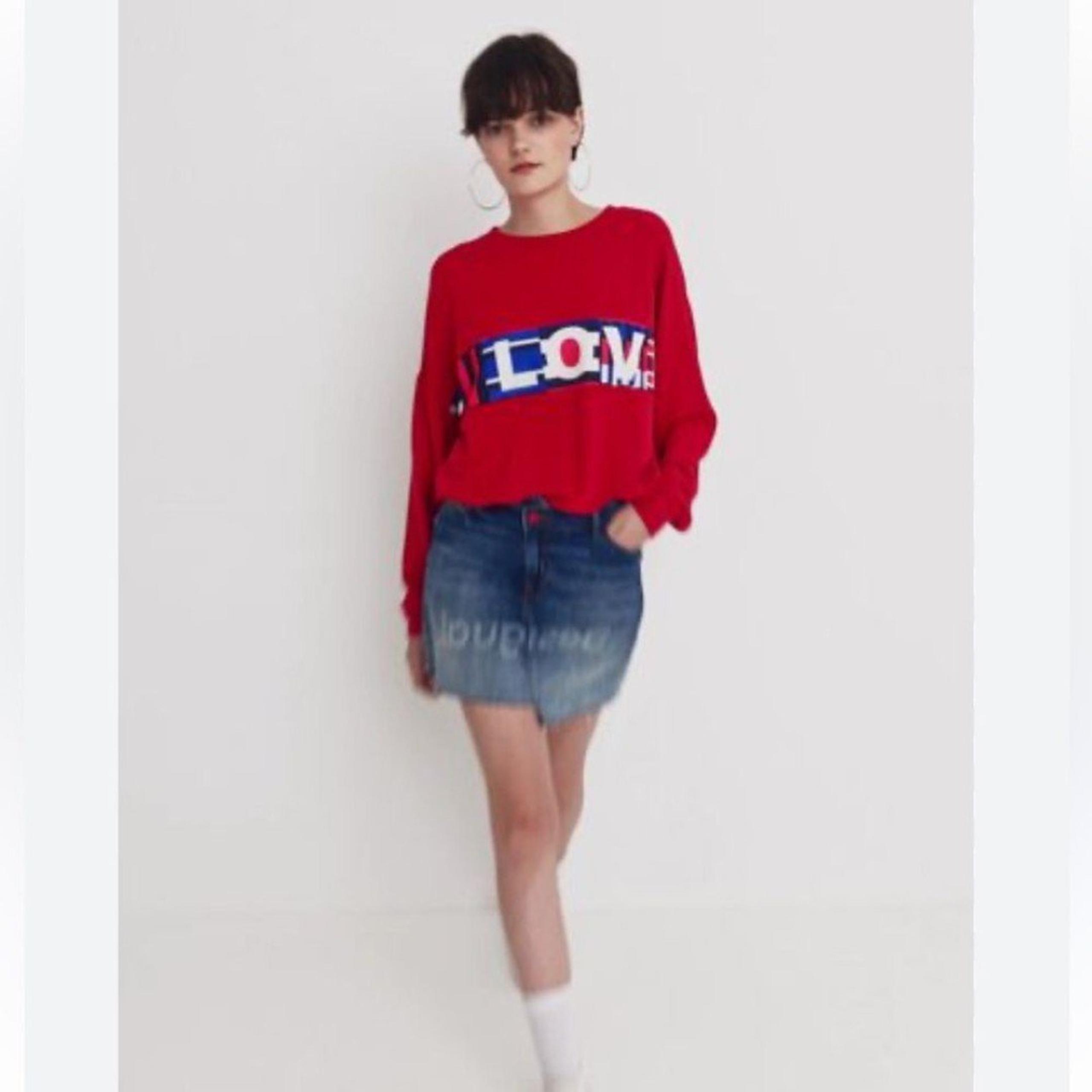 Desigual Crew Neck Sweater Retail $96