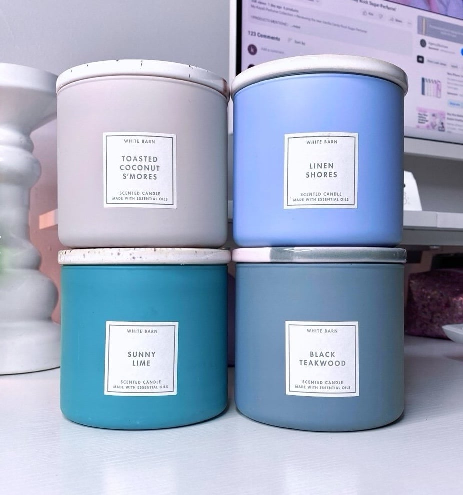 White Barn Ceramics Candle Collection