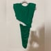 Ronny Kobo Kyle Asymmetric Cutout Ruched Green Sleeveless Mini Dress NEW XS