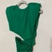 Ronny Kobo Kyle Asymmetric Cutout Ruched Green Sleeveless Mini Dress NEW XS