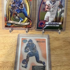 Ashton Jeanty 2024 Bowman University Chrome Ramblin' Man RC #RM-8 Boise St+