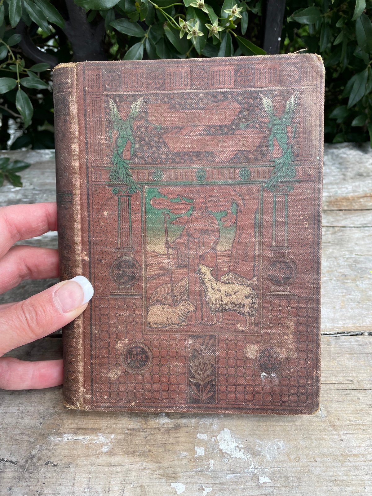 Vintage book 1930s The Story of The Gospel