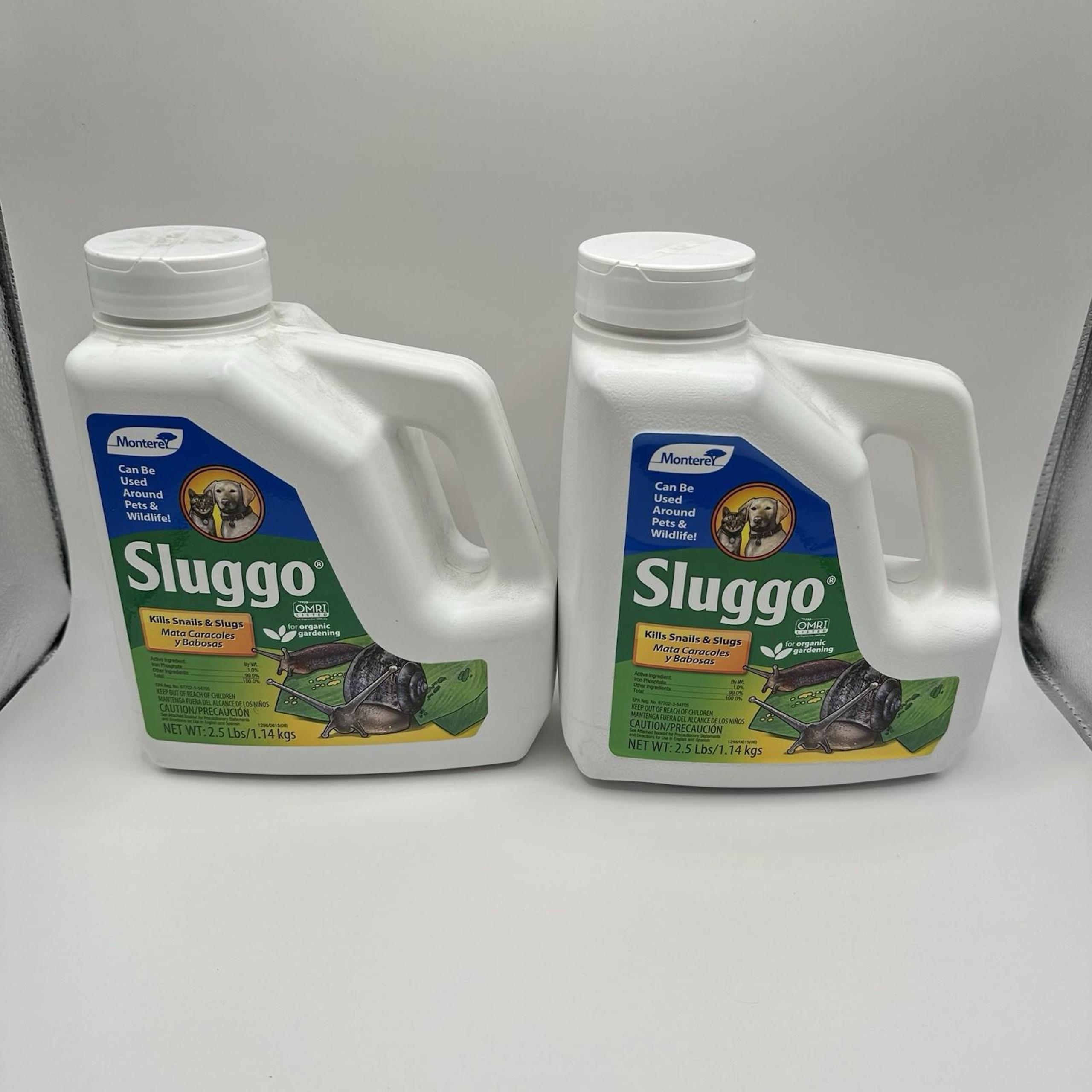 Sluggo Slug And Snail Bait Organic Control, 2500 SQ FT, 2-1/2 Pounds