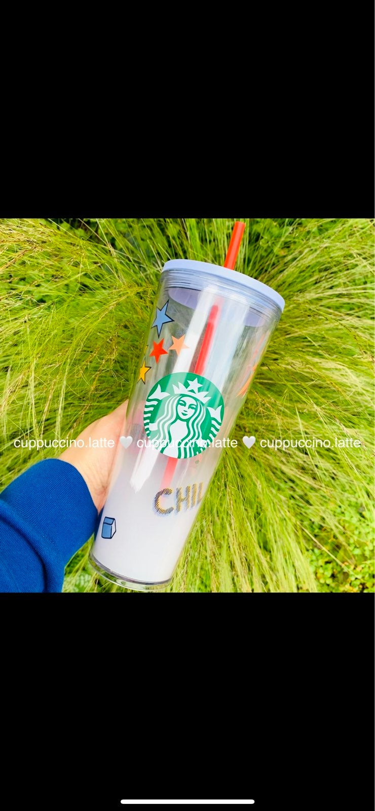 NEW Starbucks 2020 Ombre Frosted School Graphic Target Cold Cup Tumbler