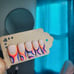 Acrylic Curved lines French Tip Press on nails