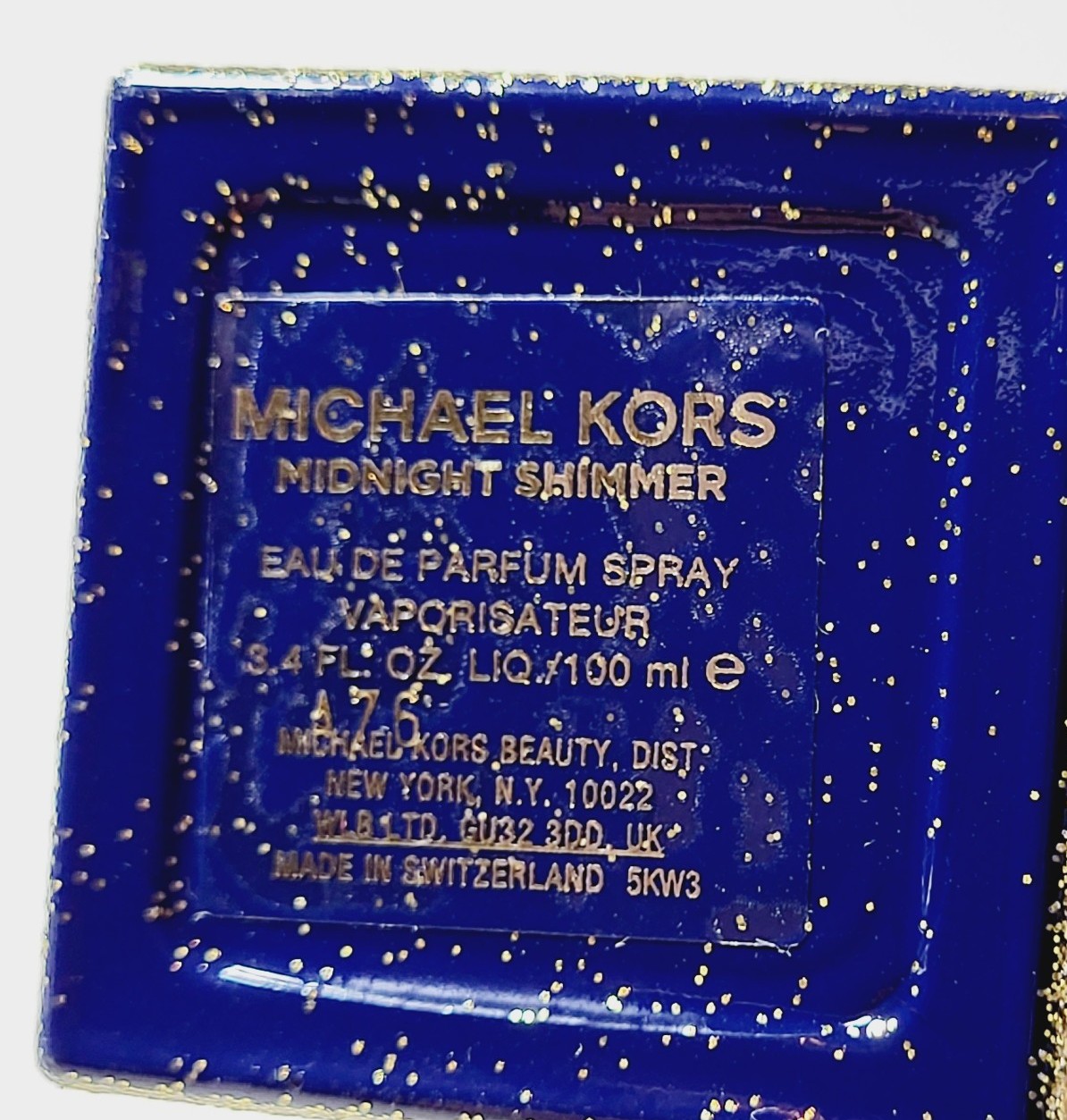 Michael kors midnight store shimmer 3.4 oz