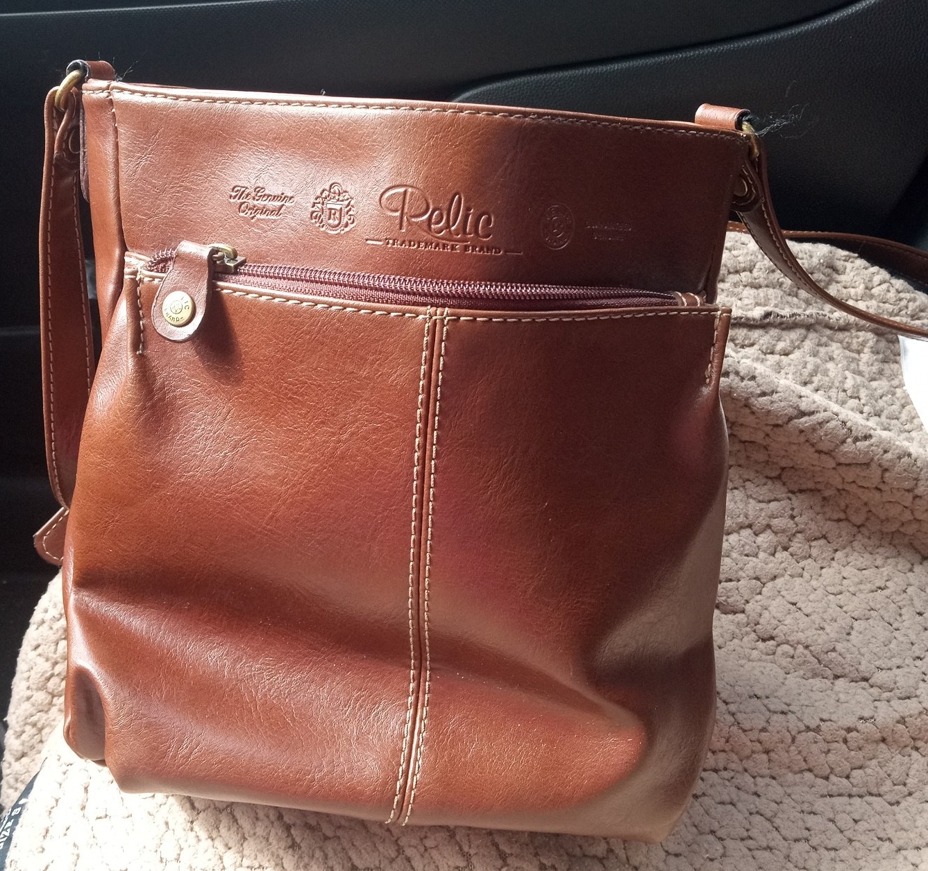 Relic Genine Leather Original Small Crossbody Bag Exquisite Condition