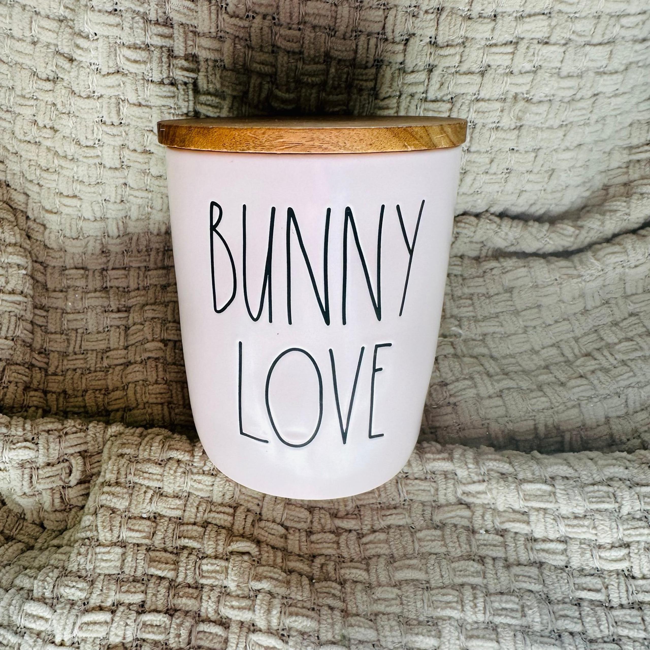 Bunny Love PINK Cellar for Easter - Rae Dunn