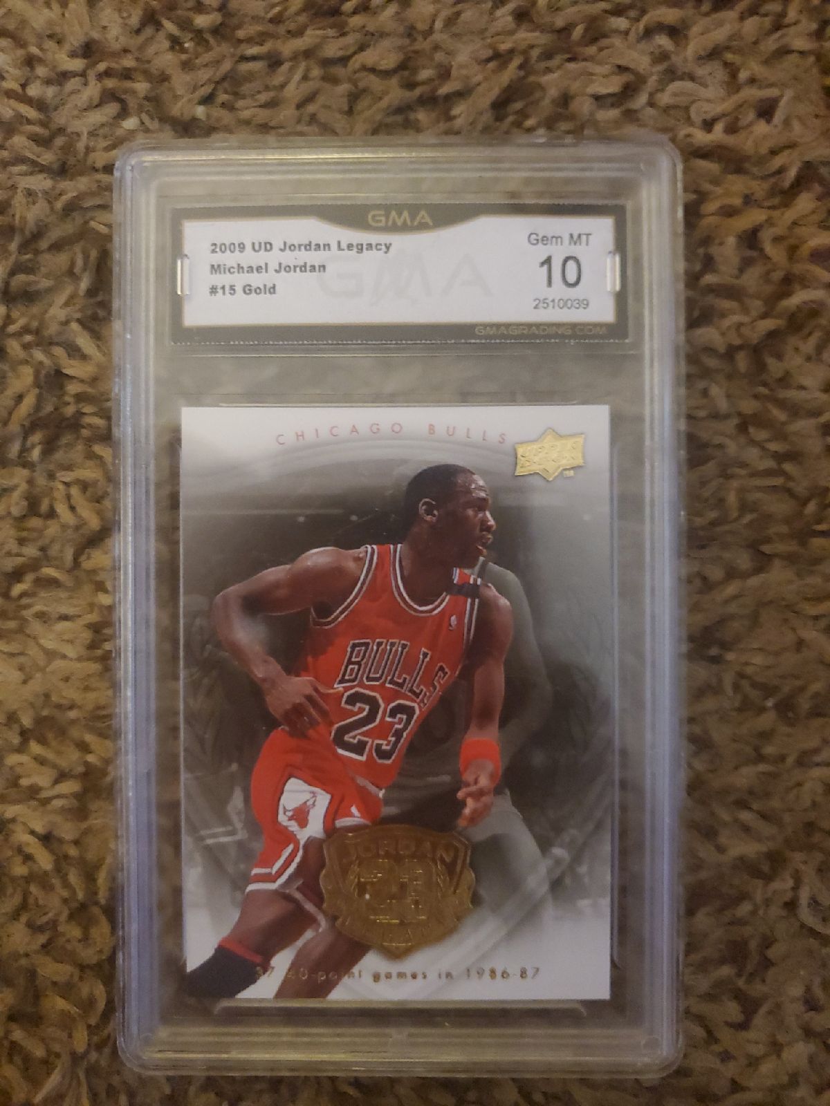 2009 UD Legacy Michael Jordan