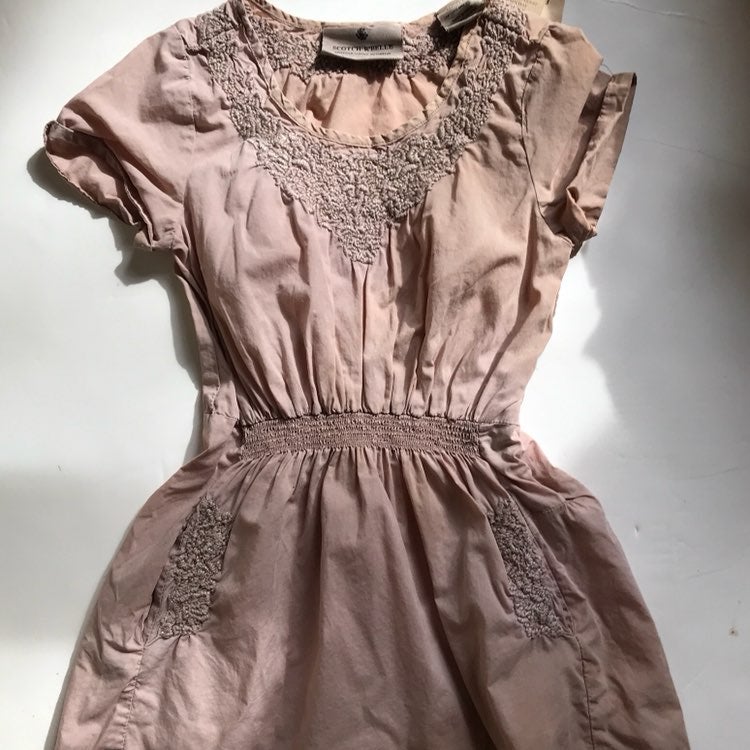 New Scotch R’Belle Distress Dress sz 6