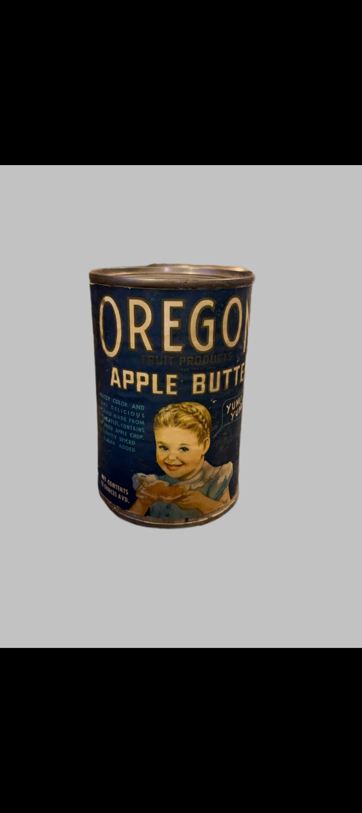 Vintage Oregon apple butter