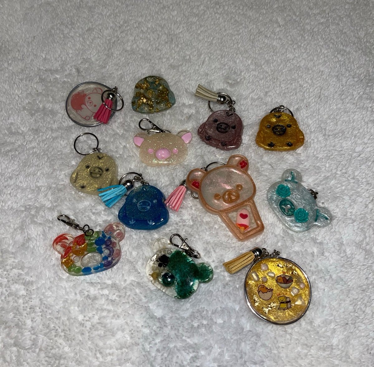 Rilakkuma San-X Keychains Bundle