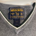Woolrich John Rich And Bros. mens grey v neck knit sweater vintage XL