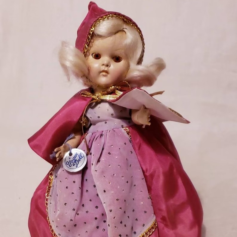 Vintage Early 1950's Vogue PL Transitional Fairy Godmother Ginny Doll