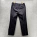Banana Republic Dress Pants Adult 33x34 Gray Non-Iron Tailored Slim Cotton Men's