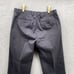 Banana Republic Dress Pants Adult 33x34 Gray Non-Iron Tailored Slim Cotton Men's