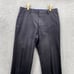 Banana Republic Dress Pants Adult 33x34 Gray Non-Iron Tailored Slim Cotton Men's
