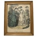 VTG Victorian Print La Mode Illustree Gilquin Fils. imp Paris ,b5