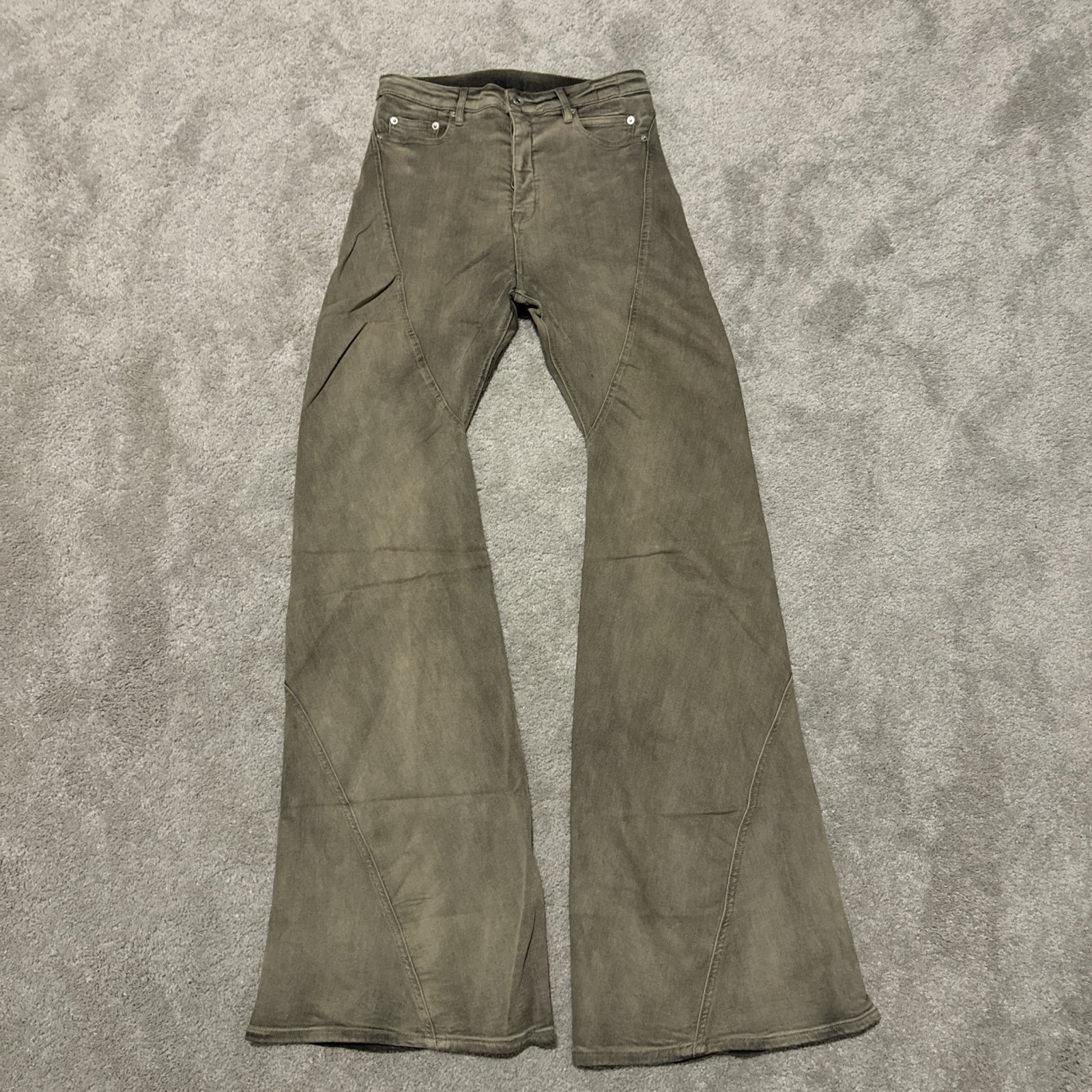 Rick Owen’s DRKSHDW bootcut jeans