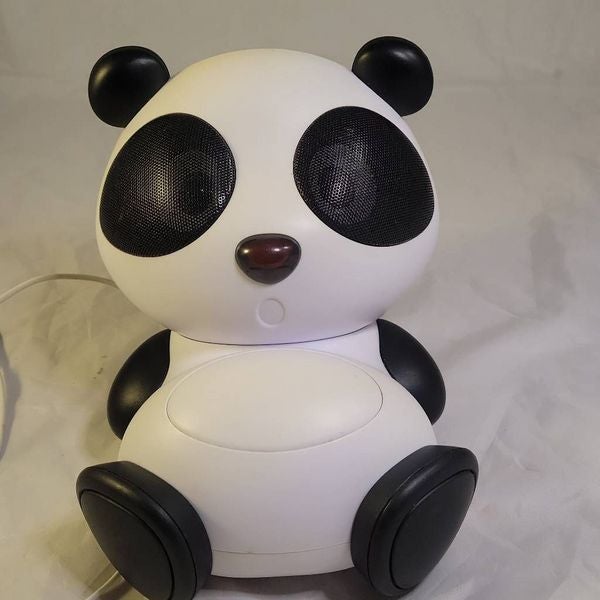 GO Groove Mama Panda Pal Sound Stereo Speaker Battery or Plug-in