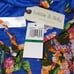 BOG Collective Lottie & Holly Floral Print Cropped Tank Top Skort Set Large
