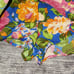 BOG Collective Lottie & Holly Floral Print Cropped Tank Top Skort Set Large