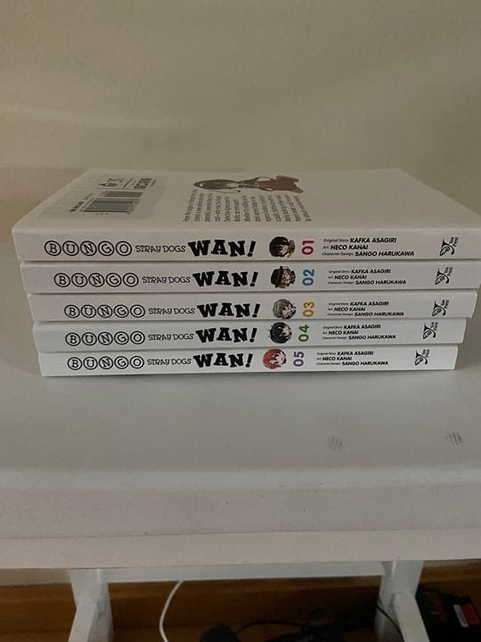 Bungo Stray dogs wan manga 1-5