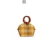 Patrica Nash Mellini Dome Satchel Ribbons & Raffia