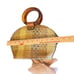 Patrica Nash Mellini Dome Satchel Ribbons & Raffia