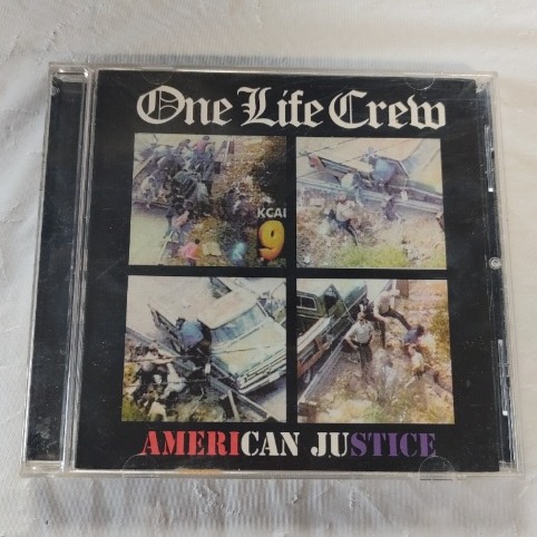 One Life Crew American Justice Cd Rare Original Press Straight Edge Hardcore OLC