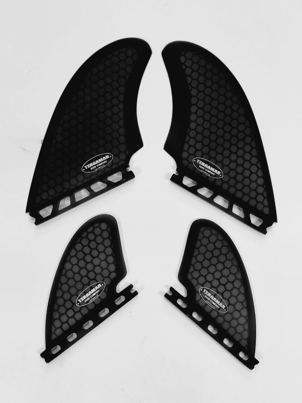 TERRAMAR SURFCO RMK QUAD KEEL SURFBOARD FINS