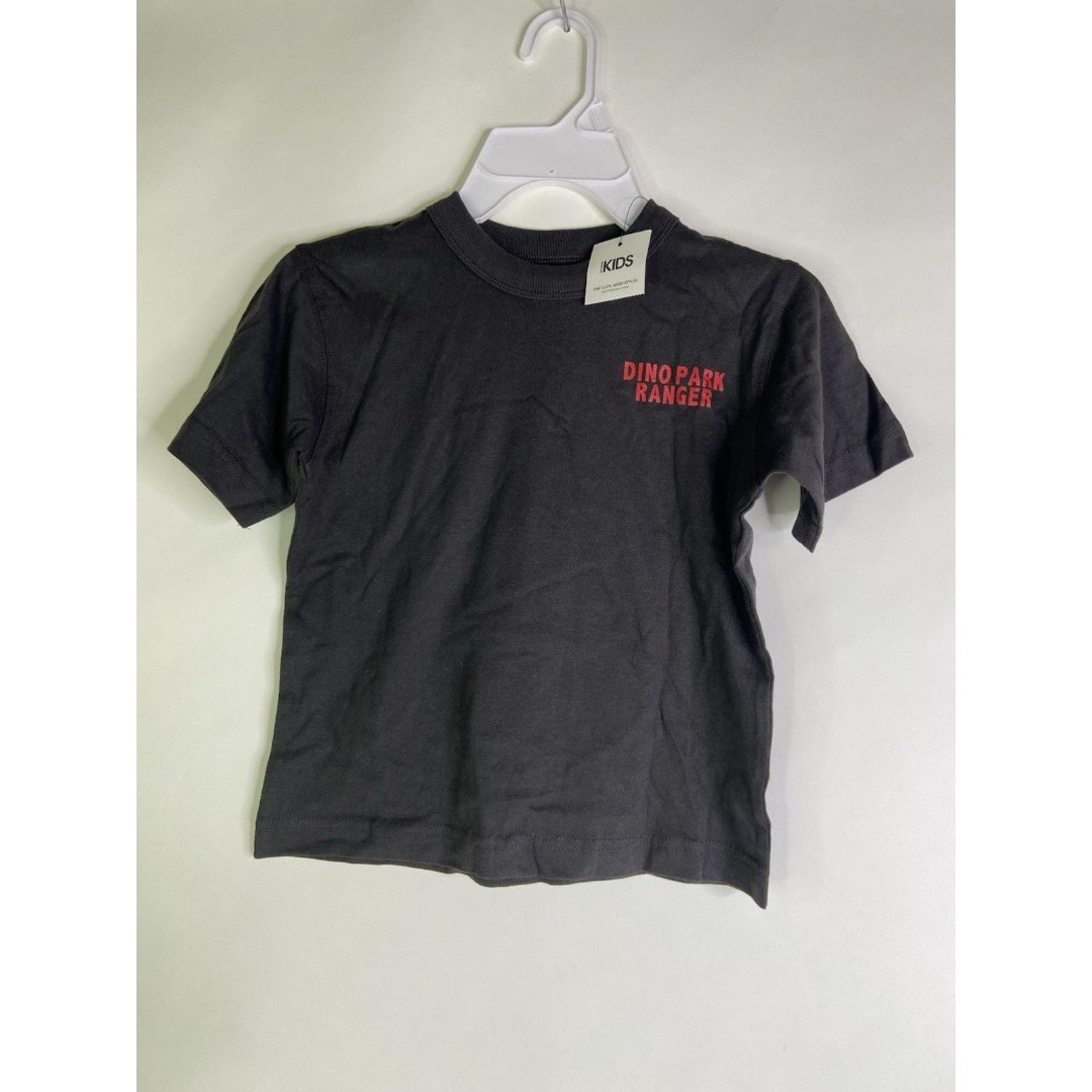 Cotton On Kids Dino Park Ranger Dinosaur Short Sleeve Tee T-Shirt Boys Size 4