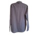 Kenneth Cole Dress Shirt Medium Blue Striped Cotton Button Up Long Sleeves NWT