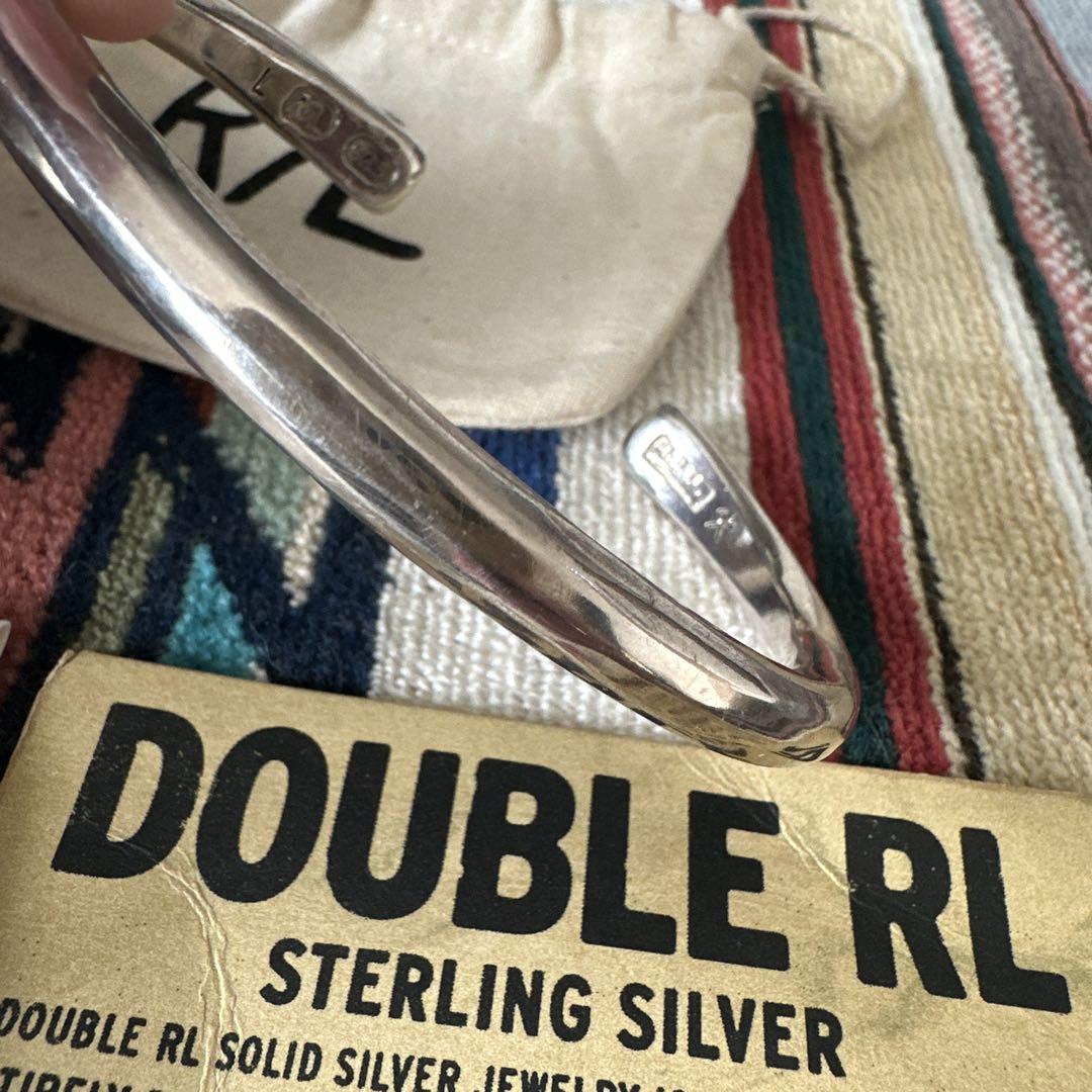 RRL Hammered Sterling Silver Cuff Bracelet