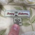 Tommy Bahama Men's Large Yellow Floral 100% Silk Short Sleeve Hawaiian Shirt