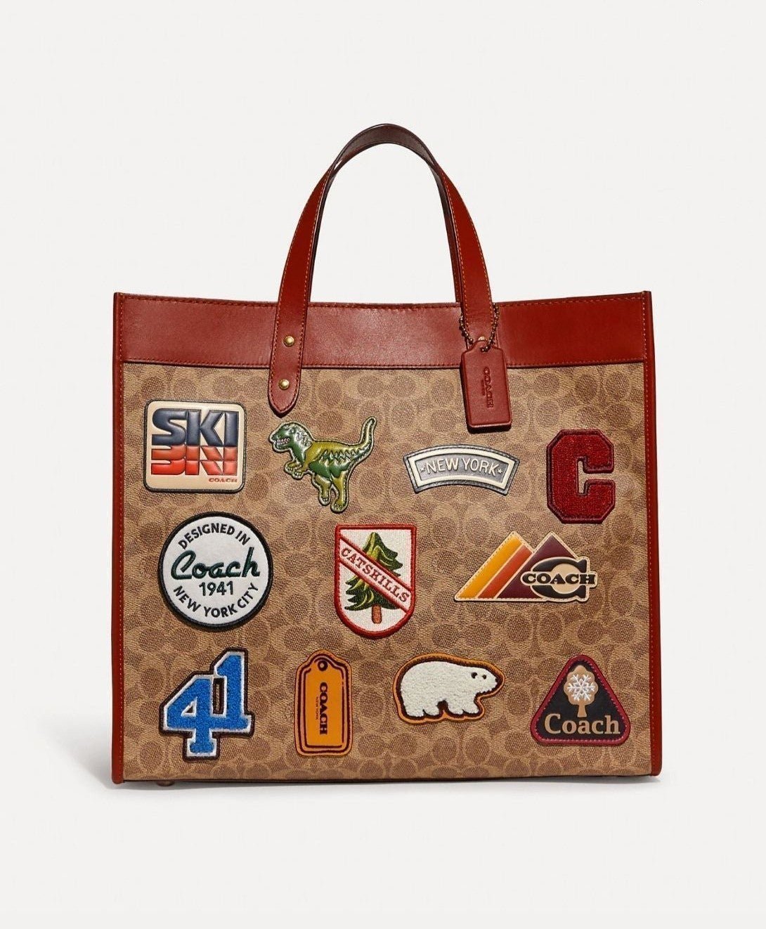 COACH Field Tote 40 Ski Limited Edition XL