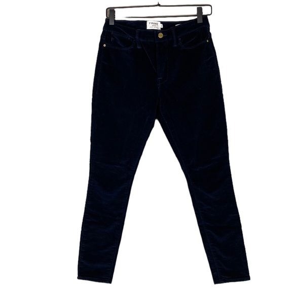 Frame denim navy corduroy pants