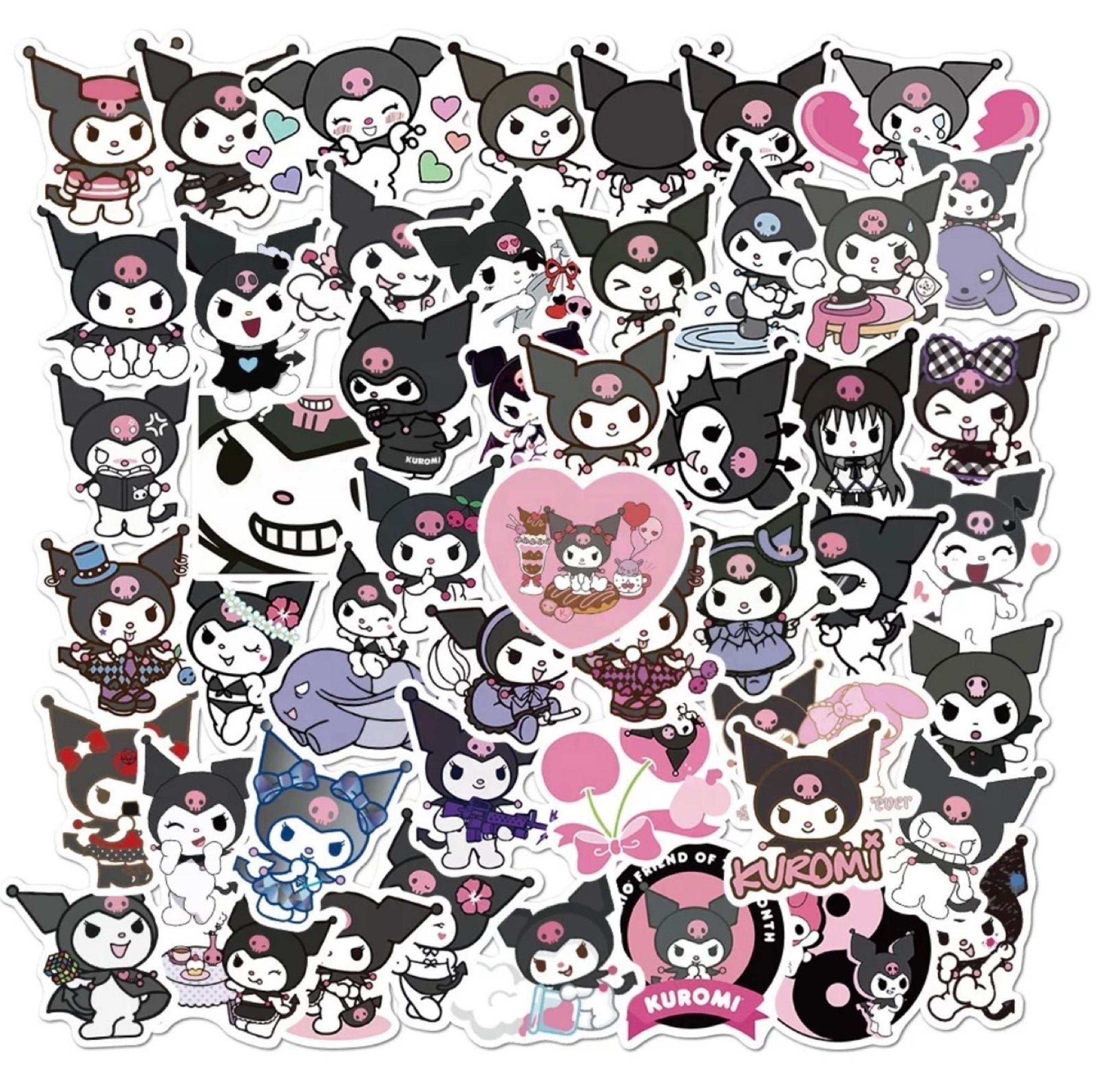 Kuromi stickers - 50 pack