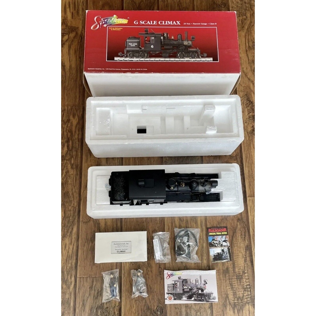 Bachmann Spectrum G Scale Climax — New Open Box — 1:20.3 — 81180 — See Desc.