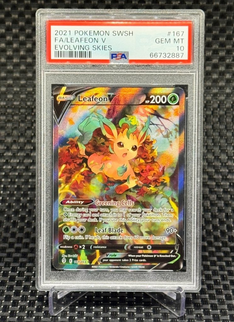 Leafeon V - PSA 10
