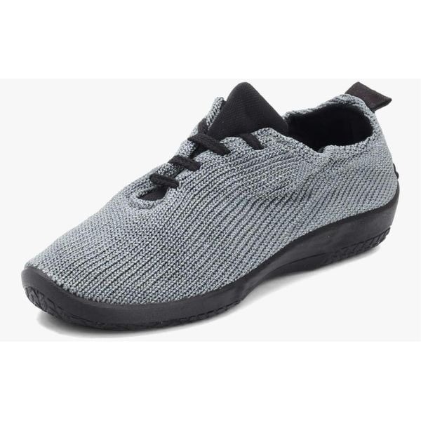 Arcopedico Women's LS Knit Shoe Titanium Sz 41 (US 10) Lace Up Oxfords Comfort